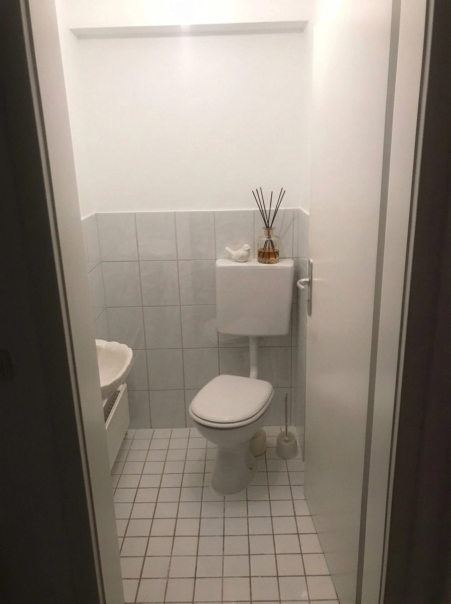 Bathroom interior in no_style style — photo by GenRoom AI