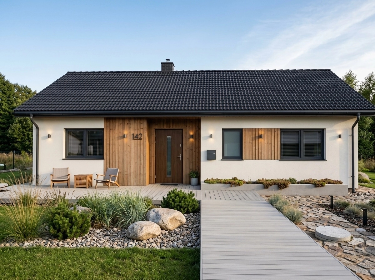 Scandinavian Facade Facade design — facade photo by GenRoom AI