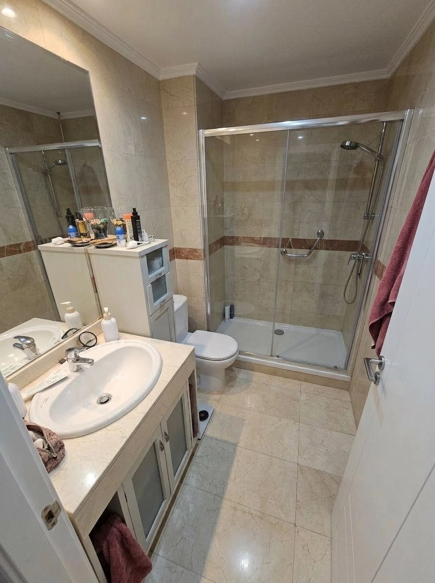 Bathroom interior in no_style style — photo by GenRoom AI