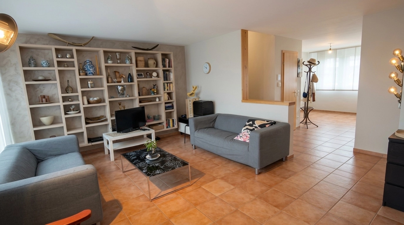 Scandinavian Living Room design — interior photo by GenRoom AI