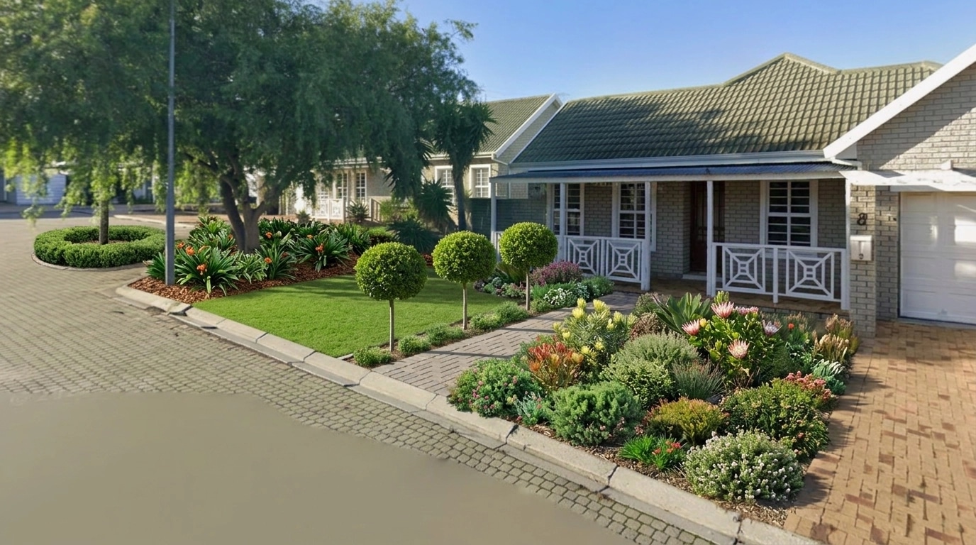 Yard design in no_style style — photo by GenRoom AI