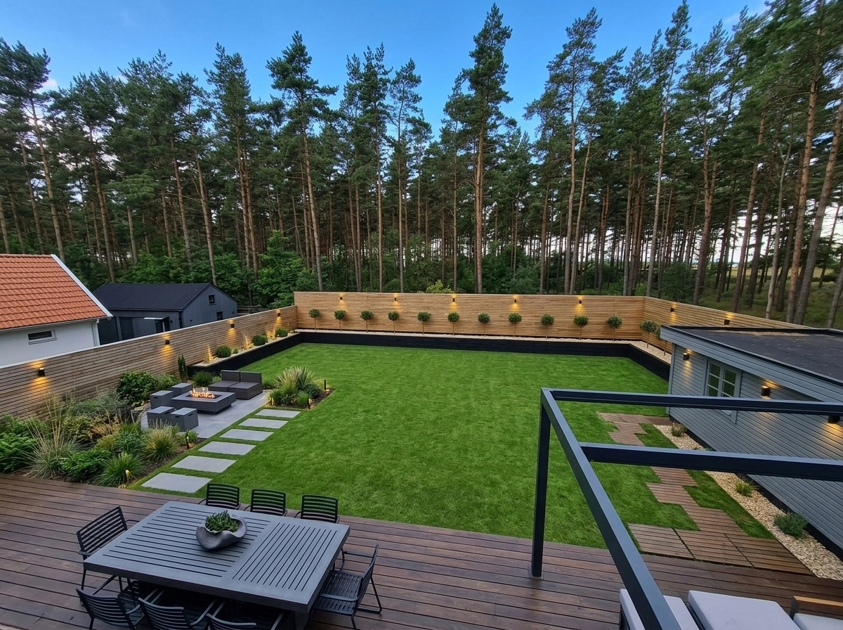 Contemporary Yard Yard design — yard photo by GenRoom AI
