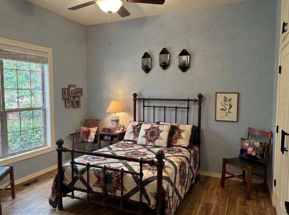 Modern Farmhouse Bedroom design — interior photo by GenRoom AI