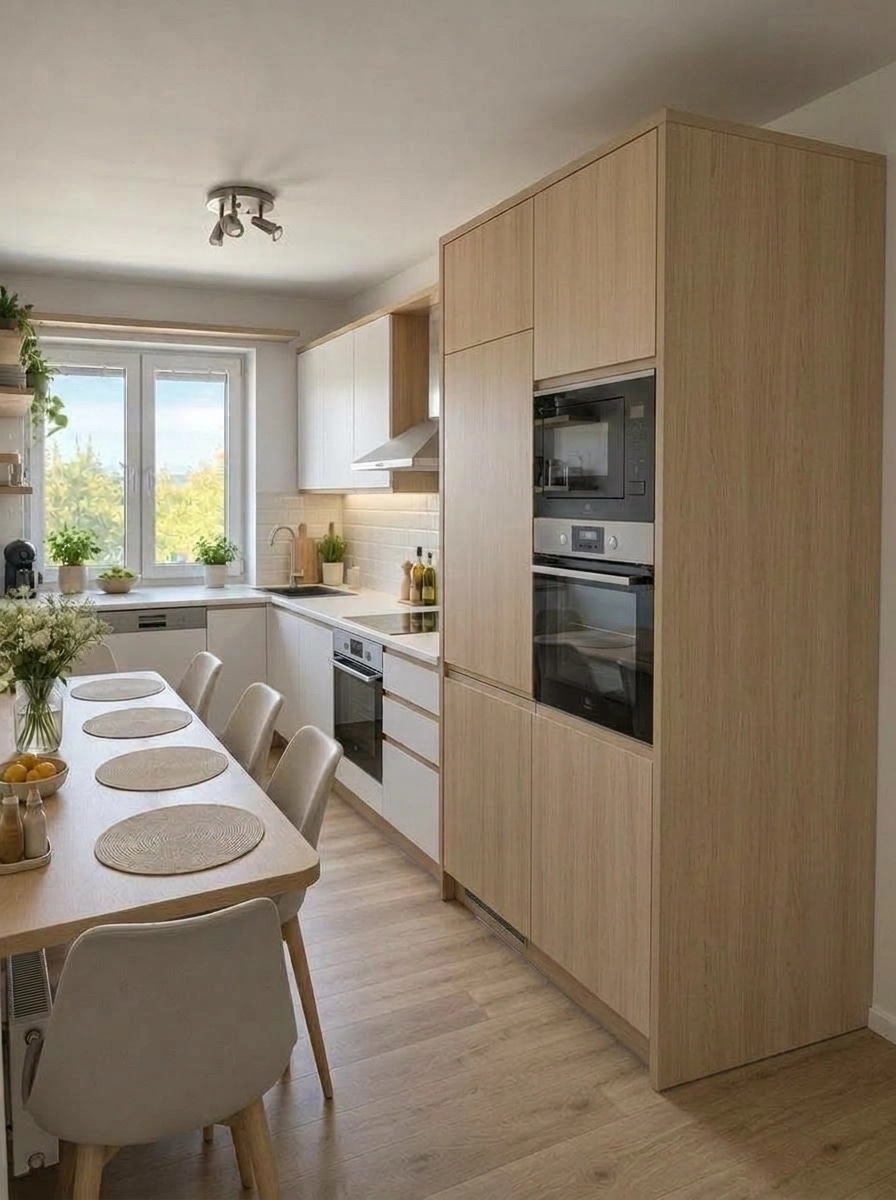 Minimalism Kitchen design — interior photo by GenRoom AI