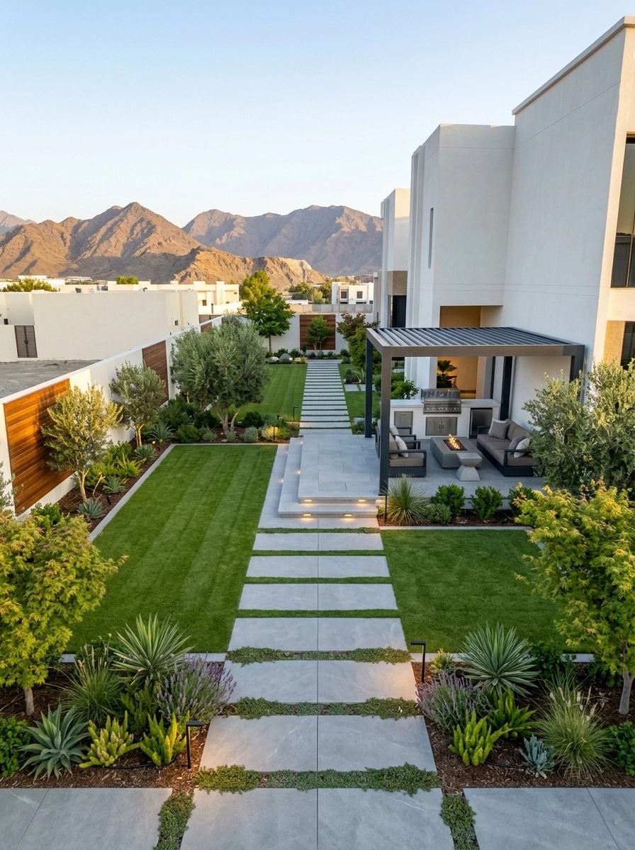 Contemporary Yard Yard design — yard photo by GenRoom AI