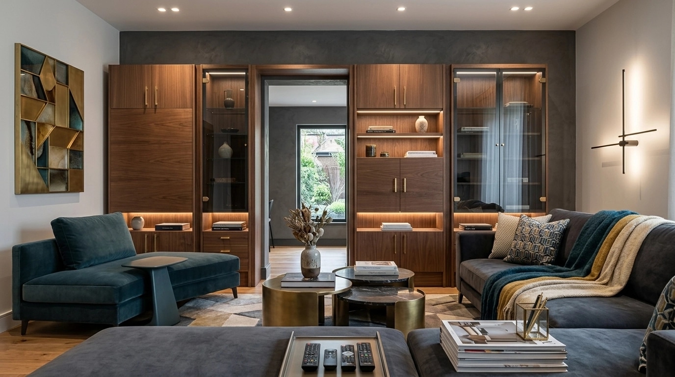 Interior design in Contemporary style — Living Room by GenRoom AI