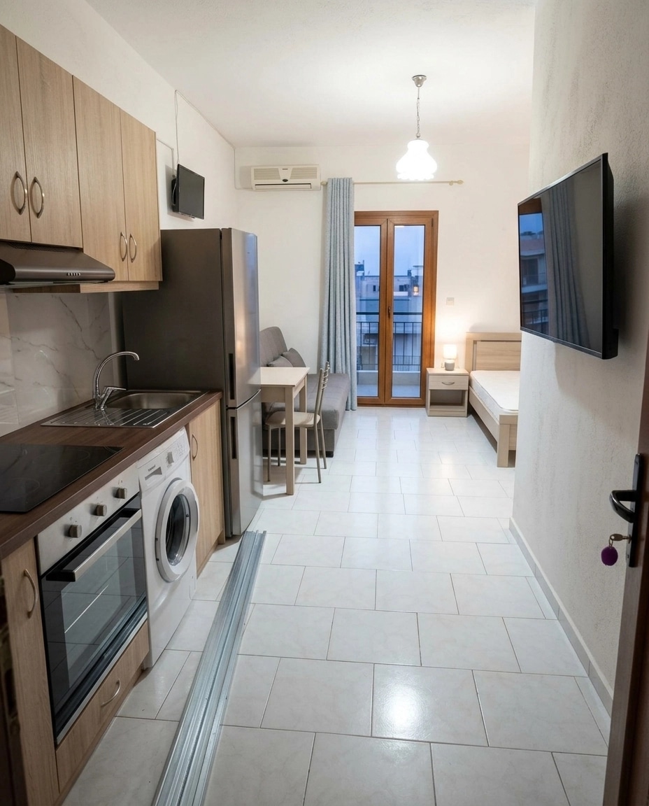 Kitchen interior in no_style style — photo by GenRoom AI