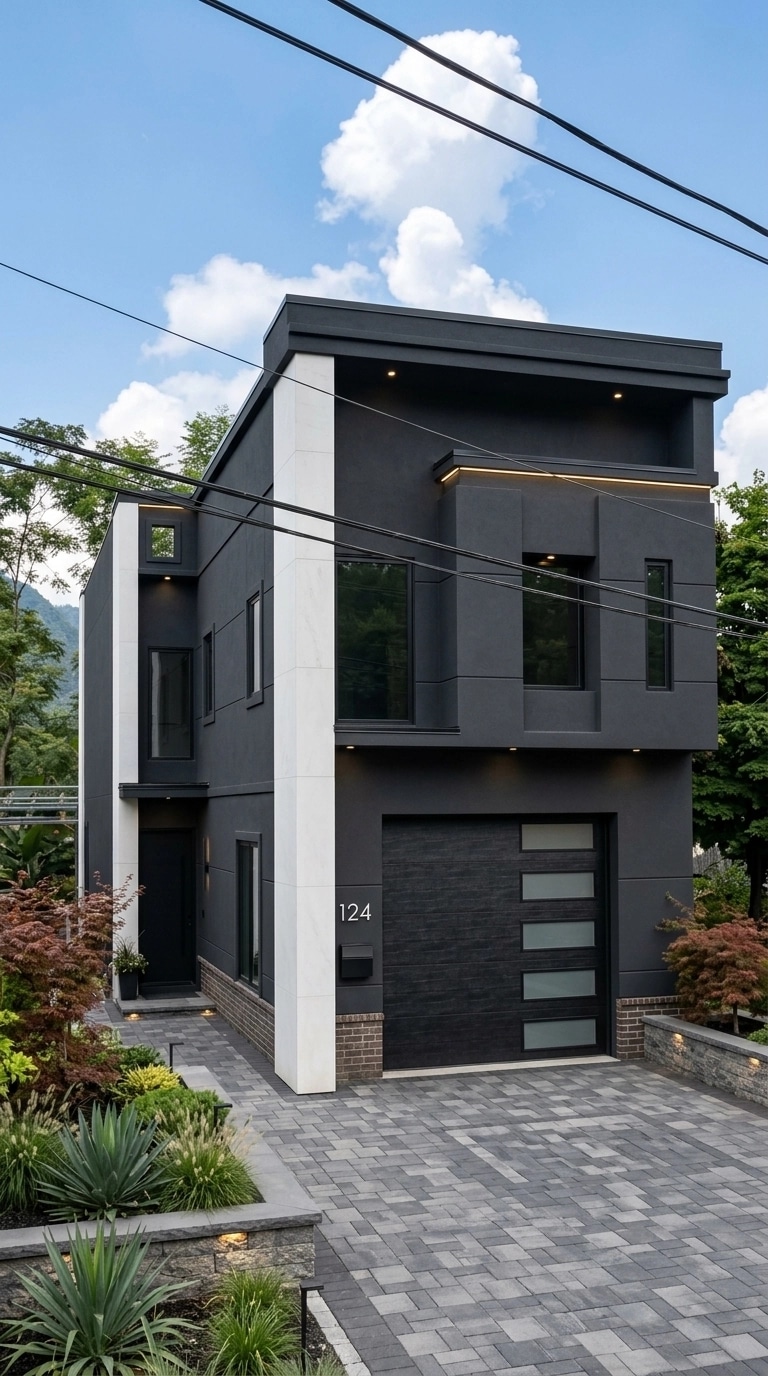Contemporary Facade Facade design — facade photo by GenRoom AI