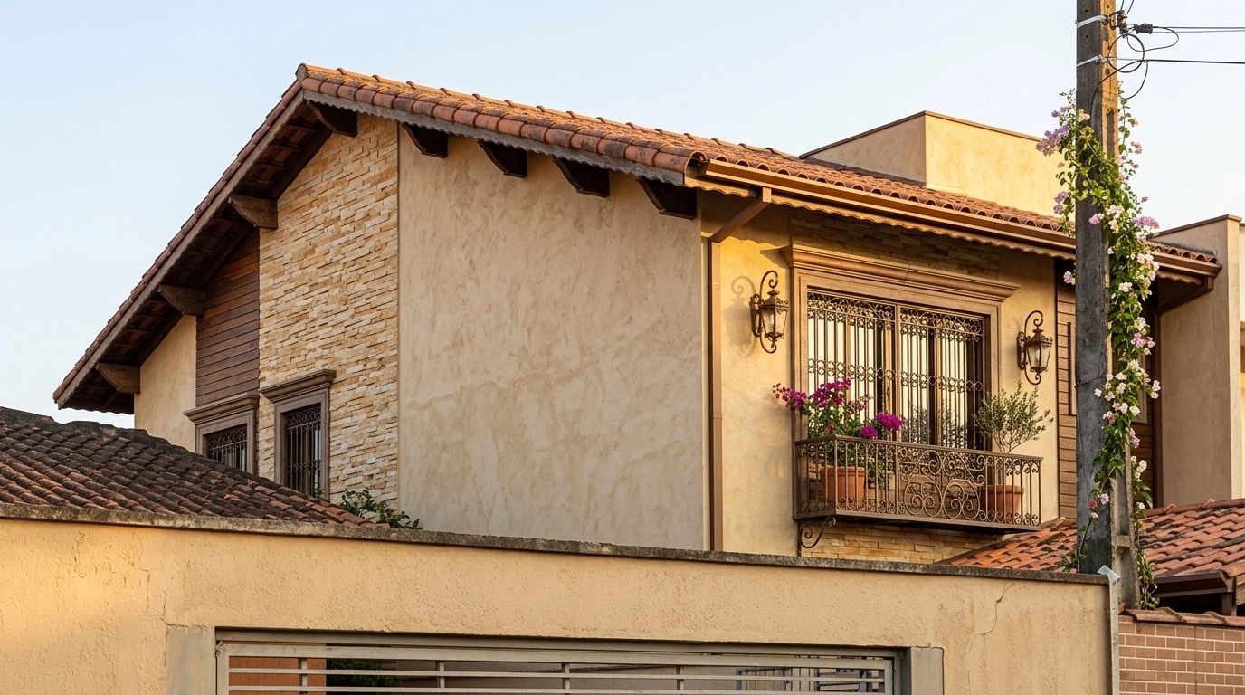 Facade design in Mediterranean Facade style — Facade by GenRoom AI