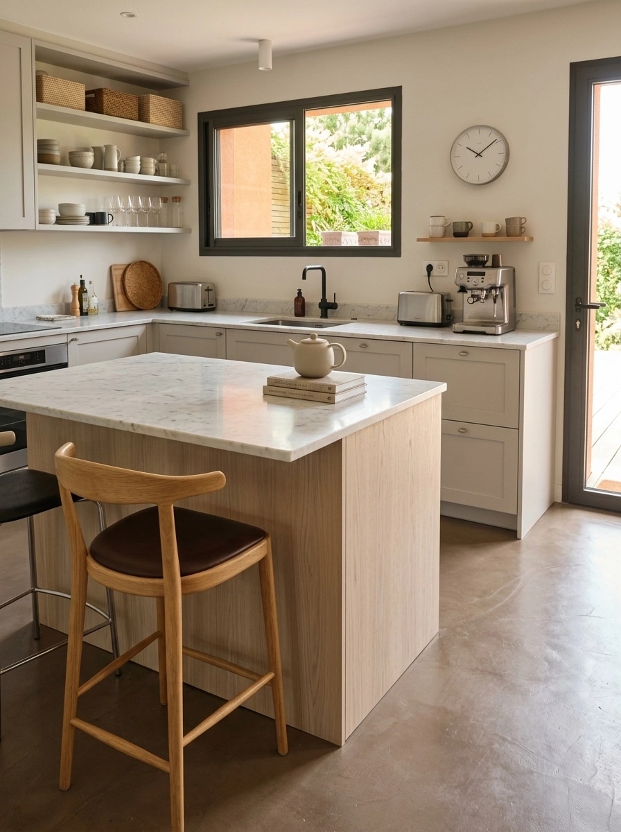 Interior design in Scandinavian style — Kitchen by GenRoom AI