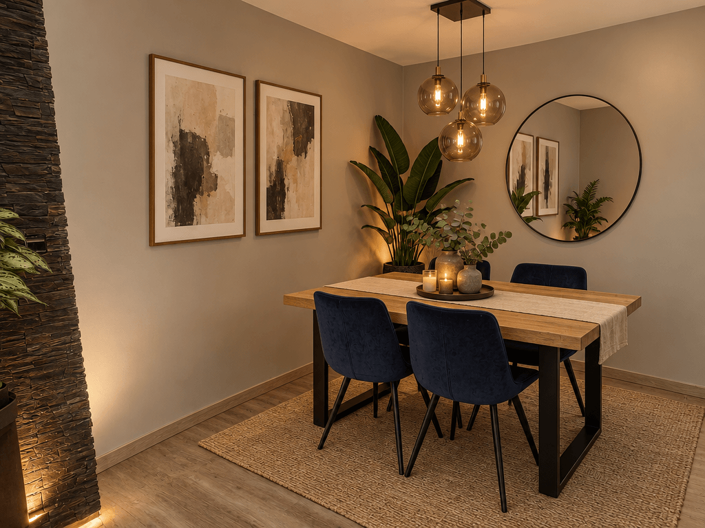 Interior design in Contemporary style — dining_room by GenRoom AI