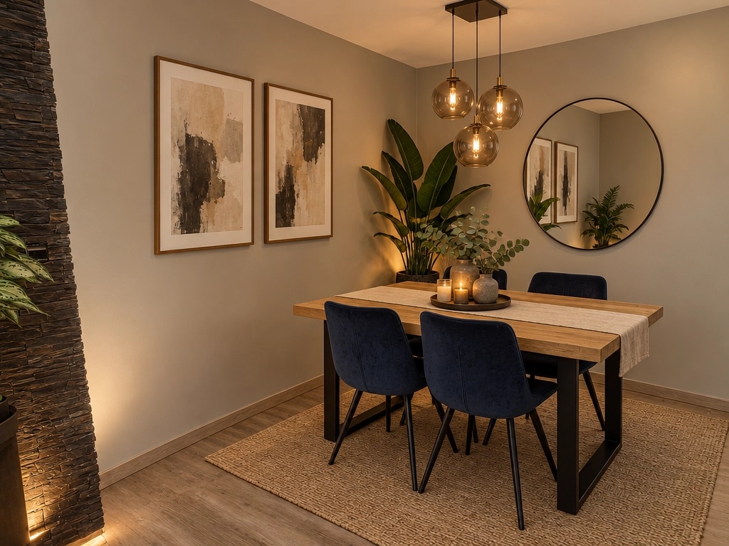 Interior design in Contemporary style — dining_room by GenRoom AI