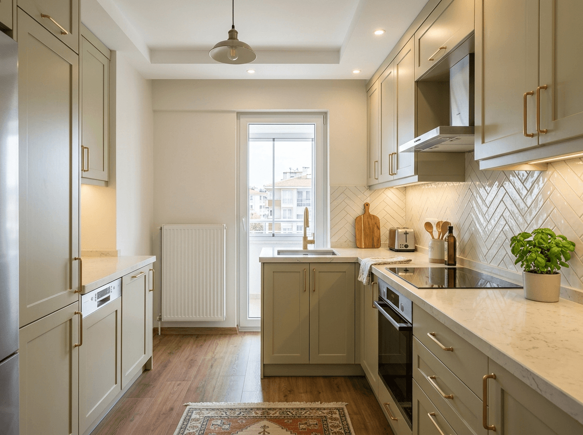 Kitchen interior in no_style style — photo by GenRoom AI