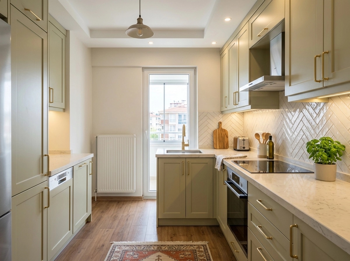 Kitchen interior in no_style style — photo by GenRoom AI