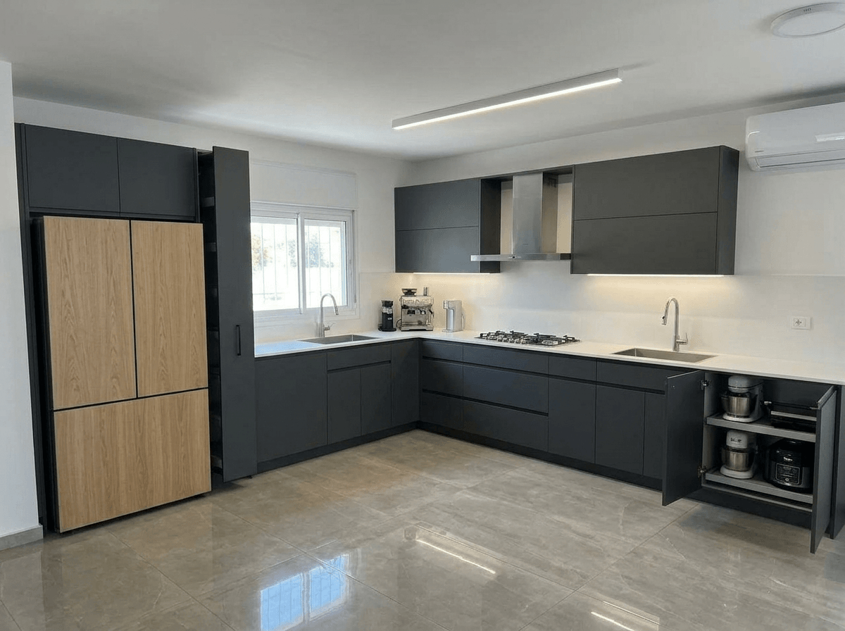 Kitchen interior in no_style style — photo by GenRoom AI