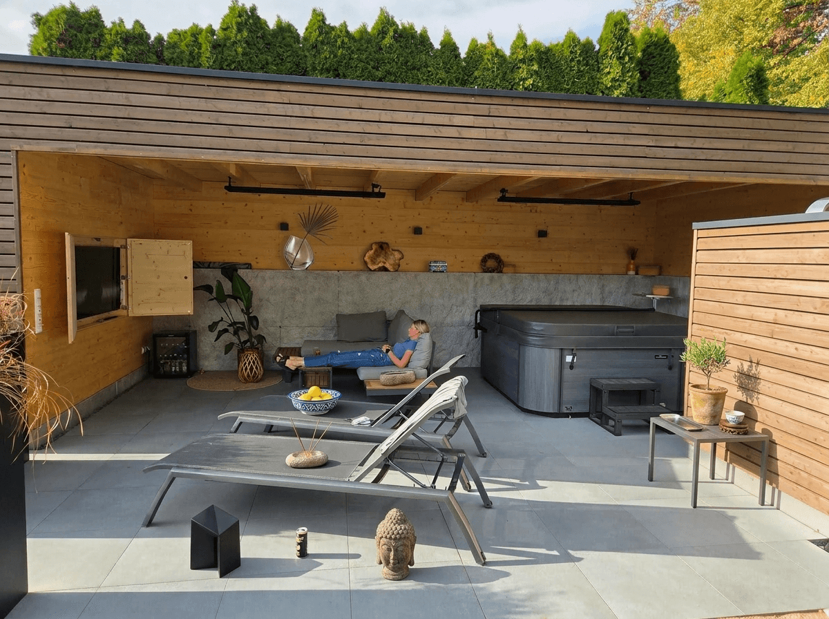 Yard design in no_style style — photo by GenRoom AI