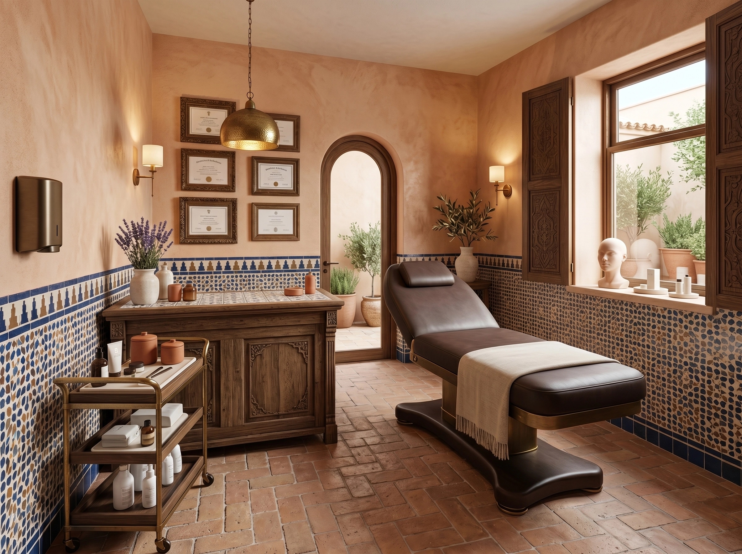 Interior design in Mediterranean style — Office by GenRoom AI