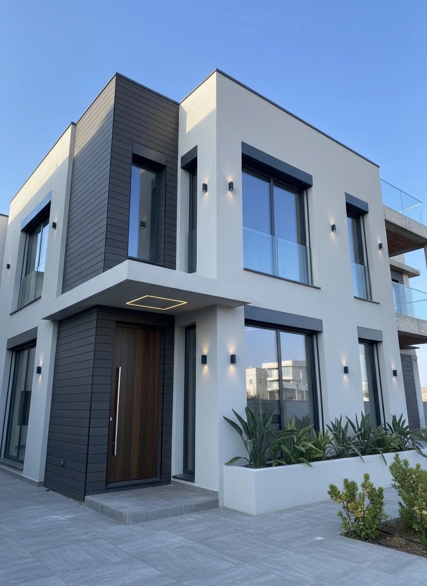 Facade design in Contemporary Facade style — Facade by GenRoom AI