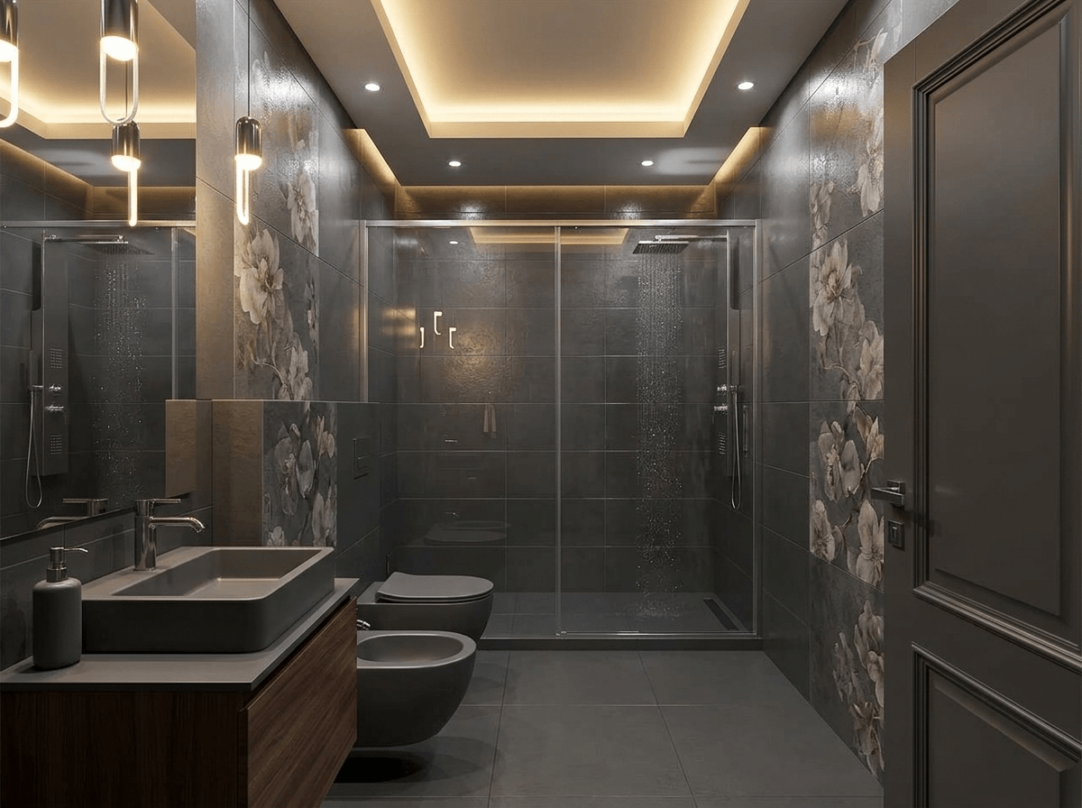 Minimalism Bano design — interior photo by GenRoom AI