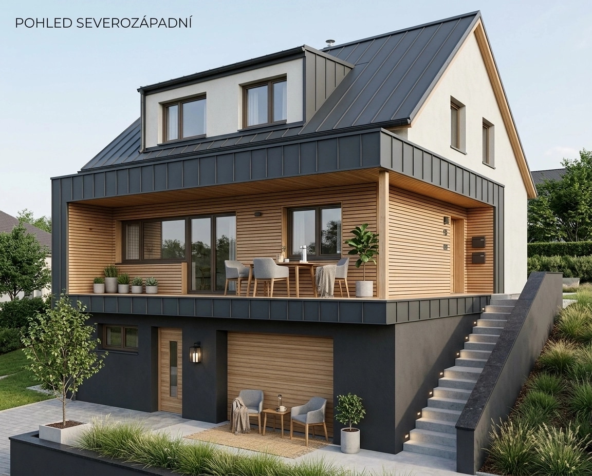 Scandinavian Facade Facade design — facade photo by GenRoom AI