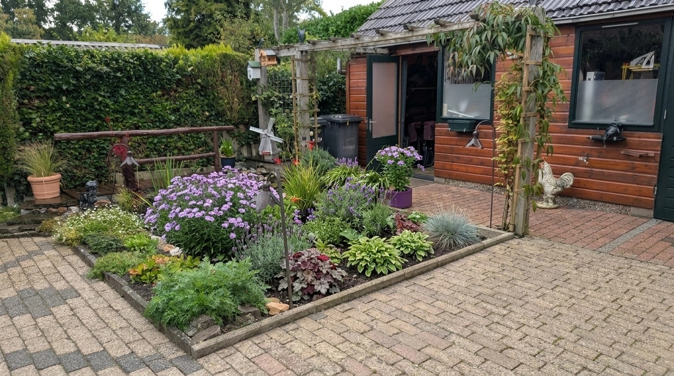 Yard design in no_style style — photo by GenRoom AI