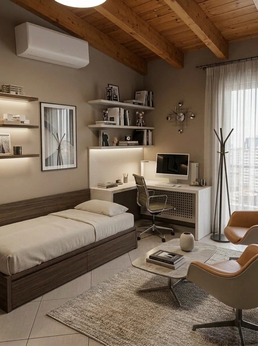 Interior design in Contemporary style — Living Room by GenRoom AI