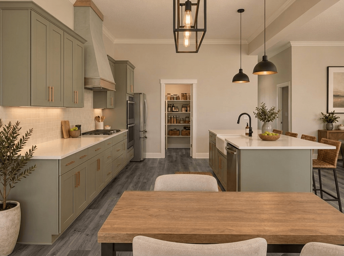 Contemporary Kitchen design — interior photo by GenRoom AI
