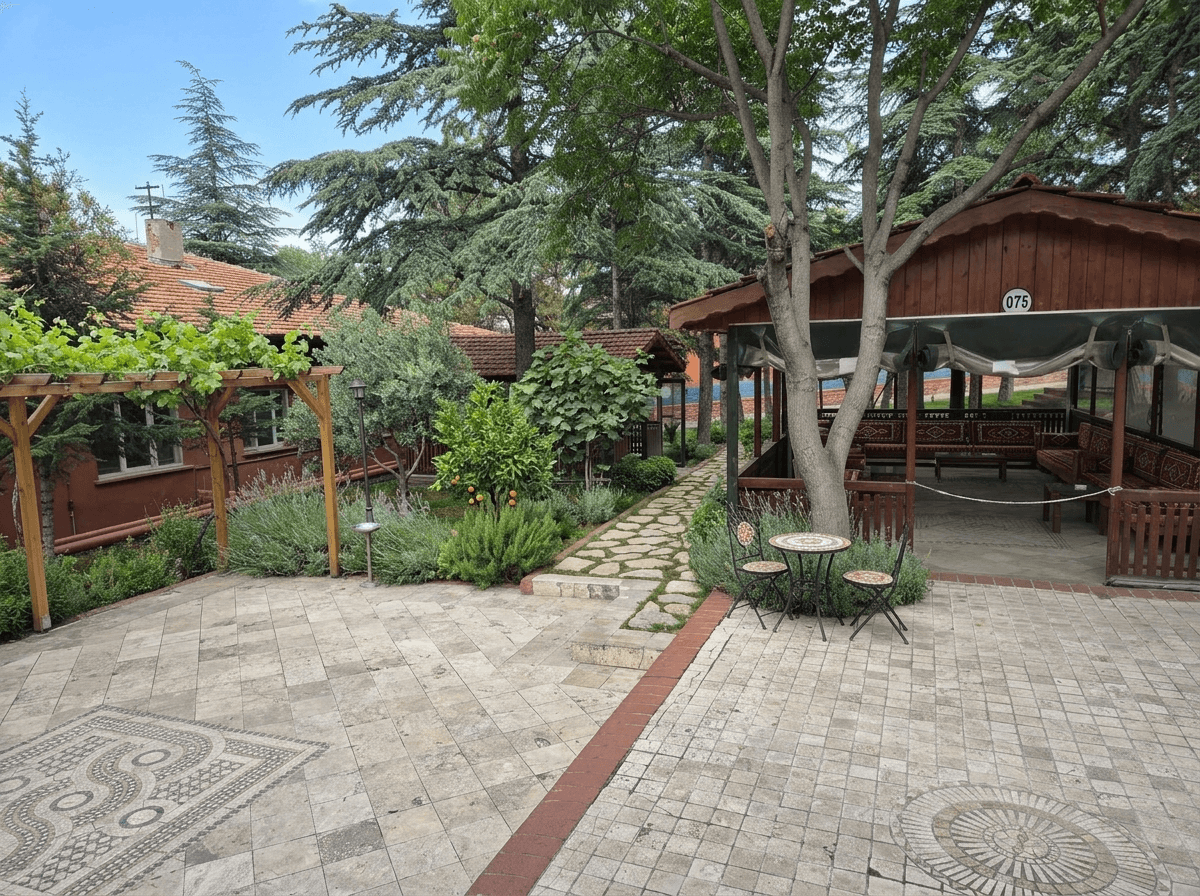 Yard design in no_style style — photo by GenRoom AI