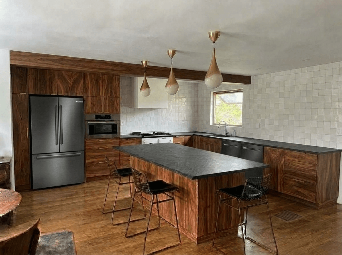 Kitchen interior in no_style style — photo by GenRoom AI