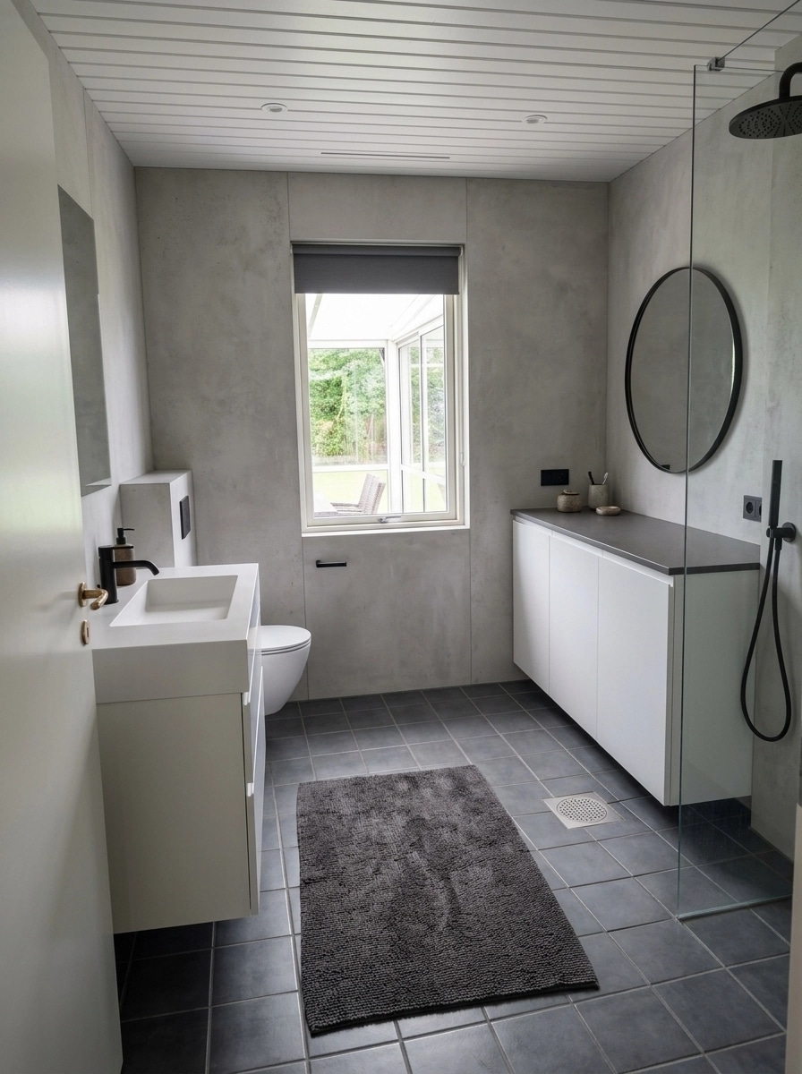 Minimalism Bathroom design — interior photo by GenRoom AI