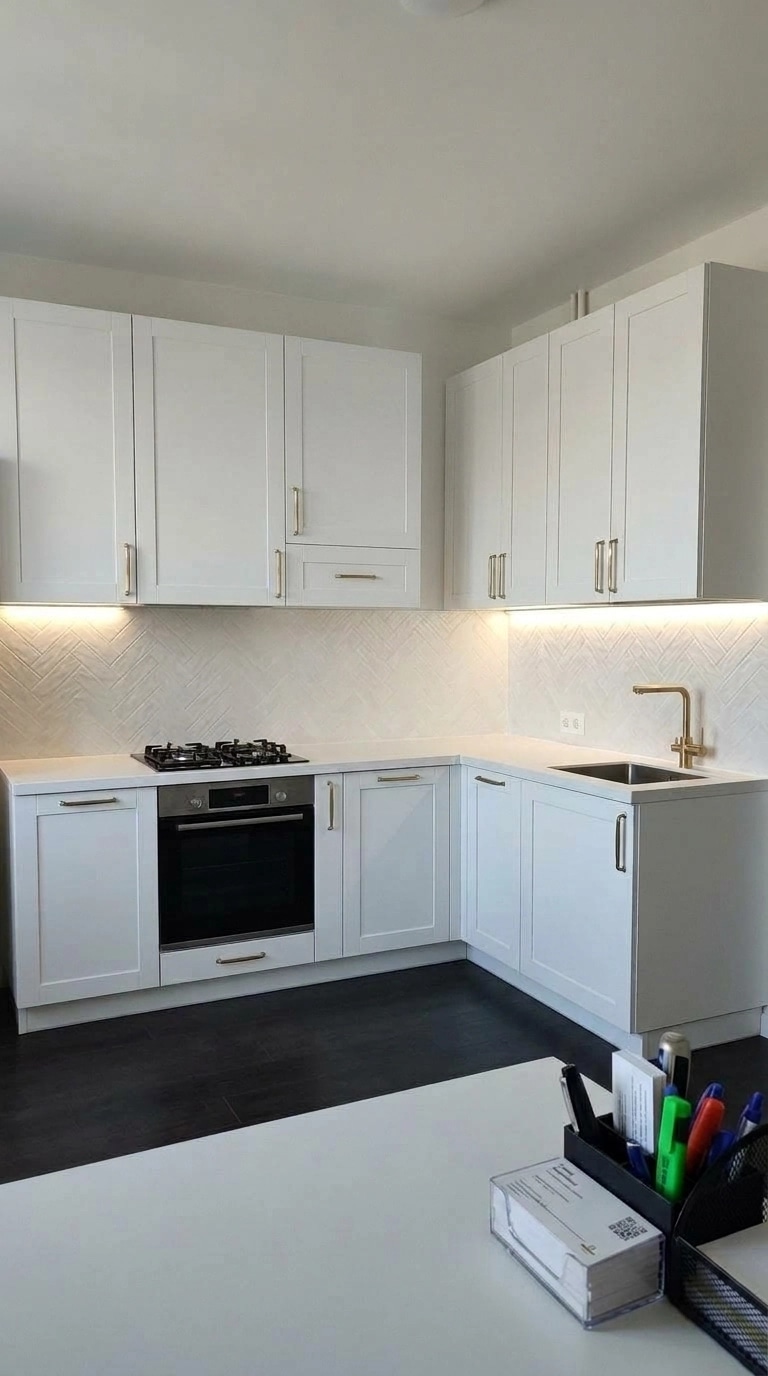 Kitchen interior in no_style style — photo by GenRoom AI