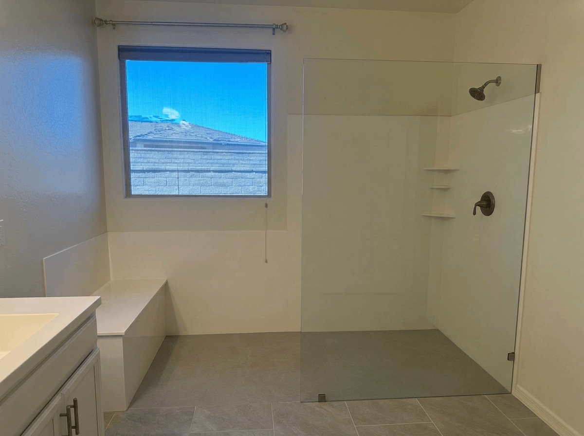 Bathroom interior in no_style style — photo by GenRoom AI