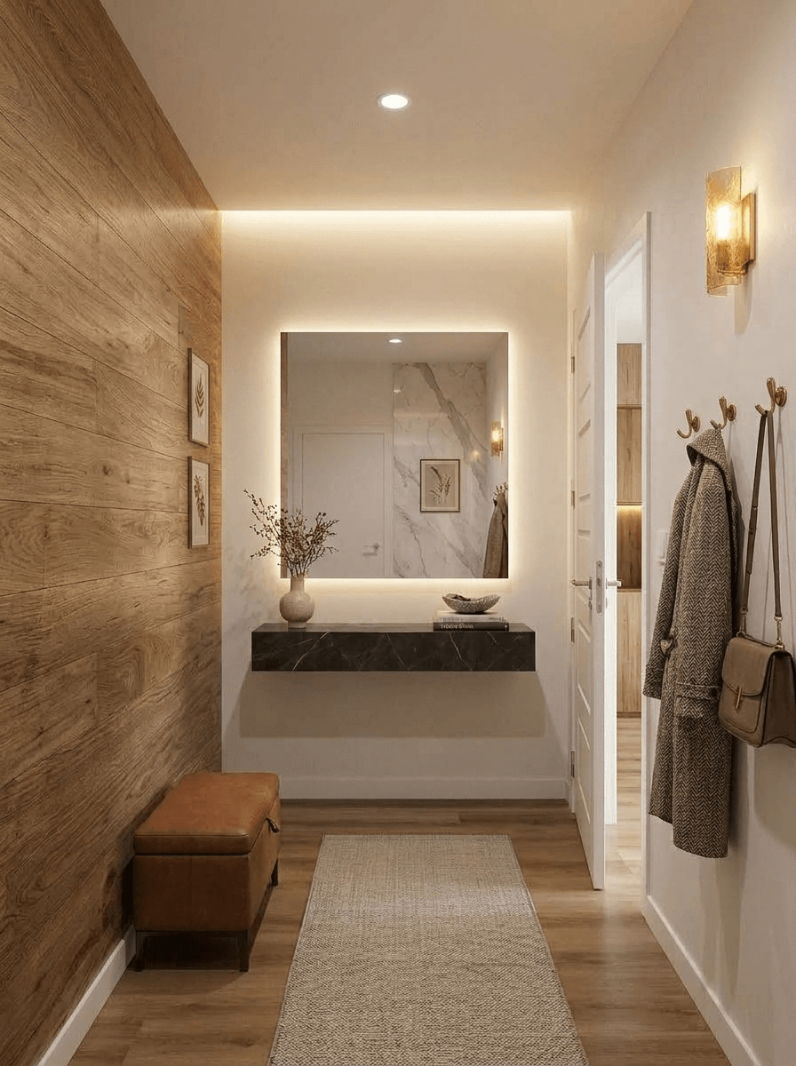 Hallway interior in no_style style — photo by GenRoom AI