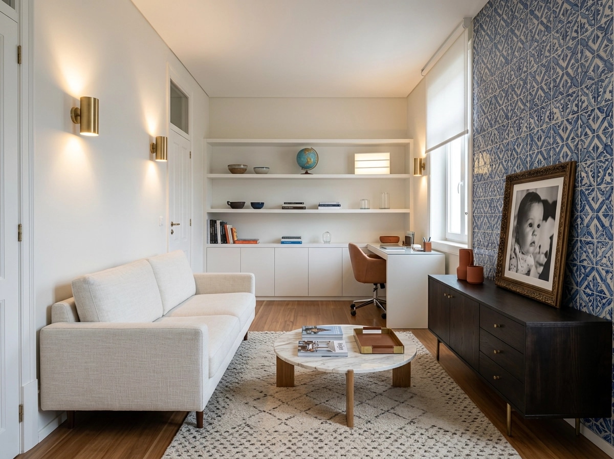 Portuguese Modern Bedroom design — interior photo by GenRoom AI