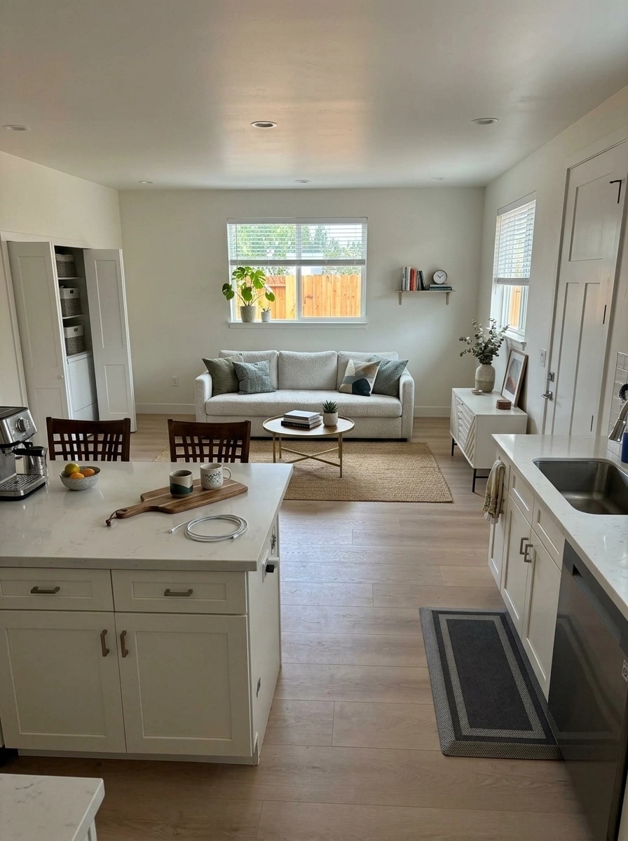 Kitchen interior in no_style style — photo by GenRoom AI