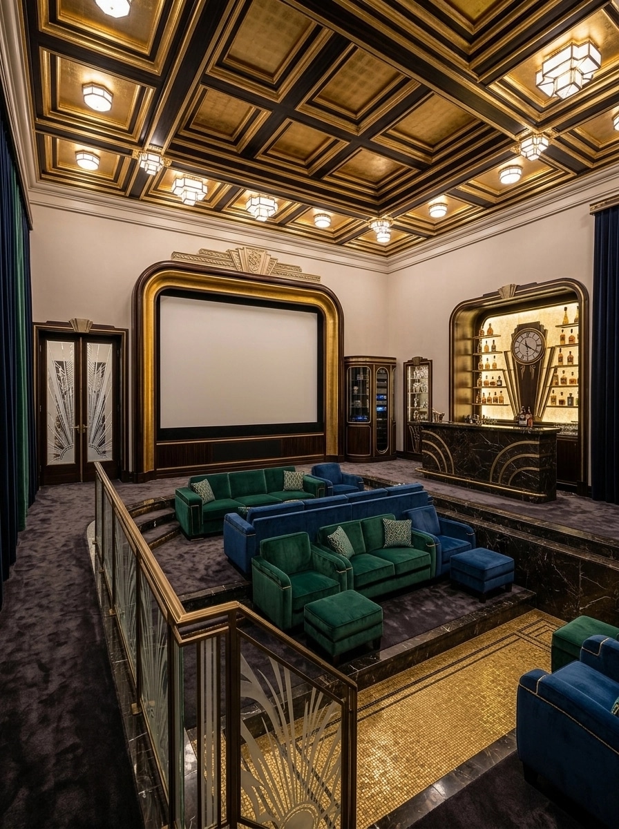 Interior design in Art Deco style — other by GenRoom AI