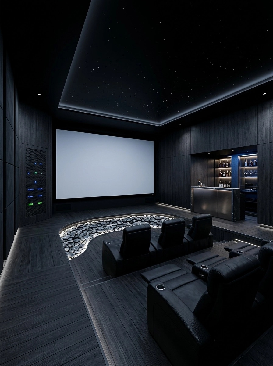 Interior design in Blacktec style — other by GenRoom AI