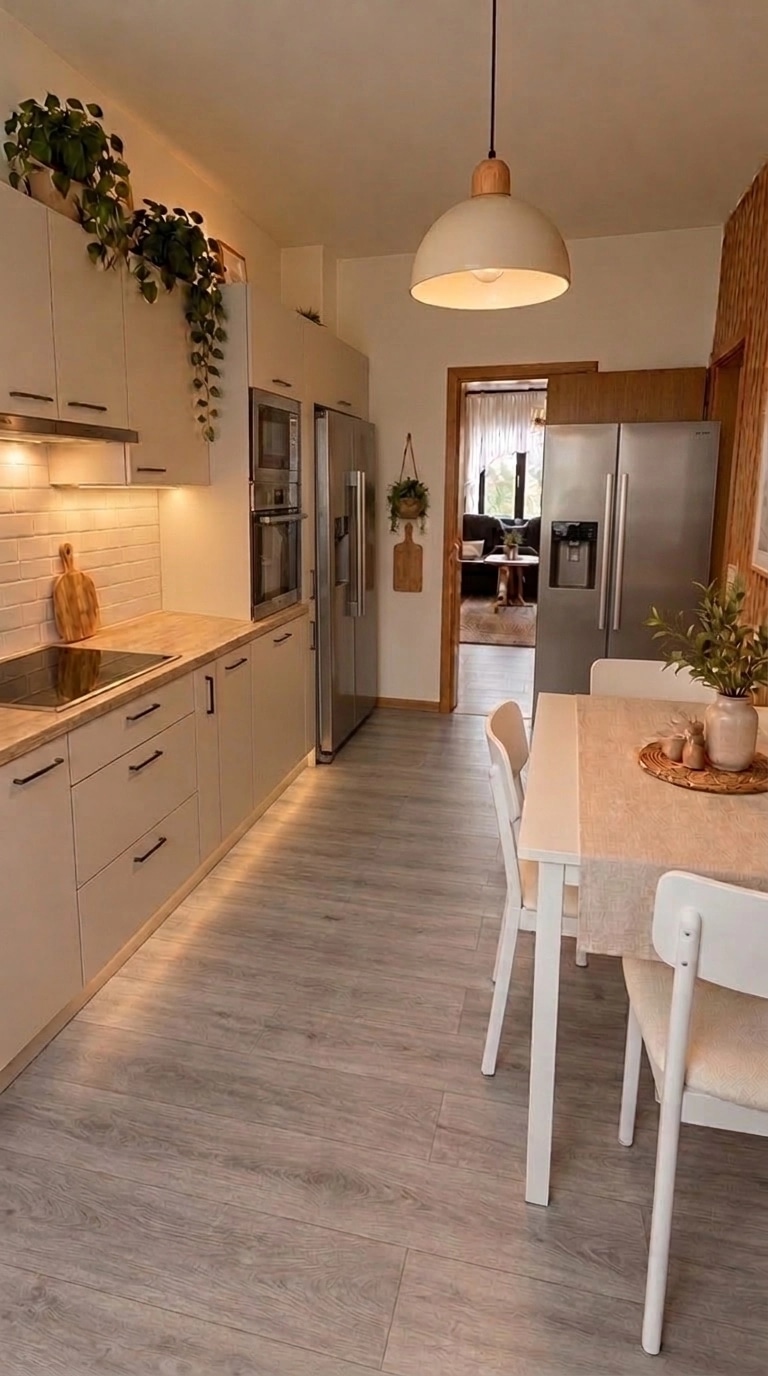 Interior design in Scandinavian style — Kitchen by GenRoom AI