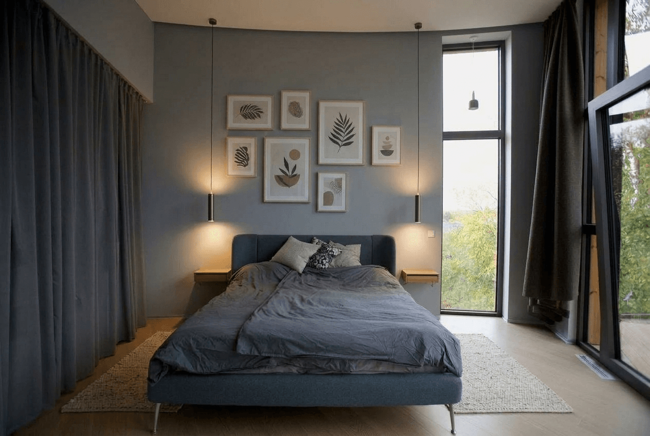 Scandinavian Bedroom design — interior photo by GenRoom AI