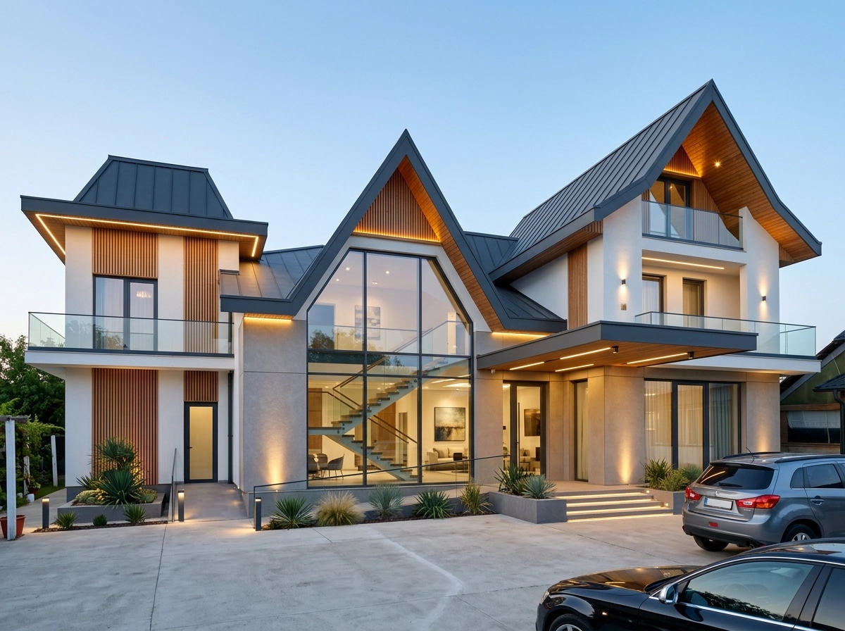 Contemporary Facade Facade design — facade photo by GenRoom AI