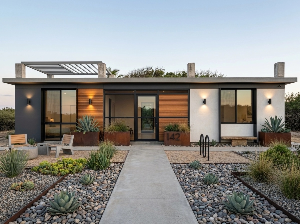 Contemporary Facade Facade design — facade photo by GenRoom AI