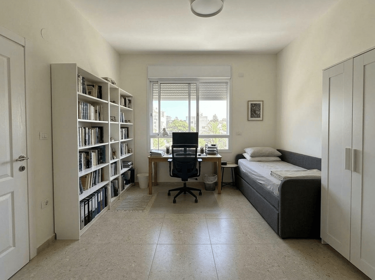 Office interior in no_style style — photo by GenRoom AI