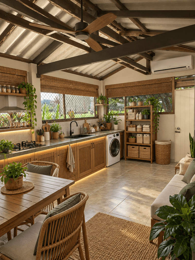 Kitchen interior in Contemporary style — photo by GenRoom AI