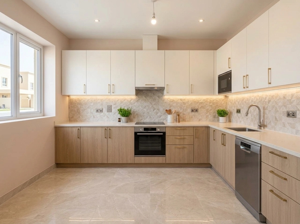 Kitchen interior in no_style style — photo by GenRoom AI