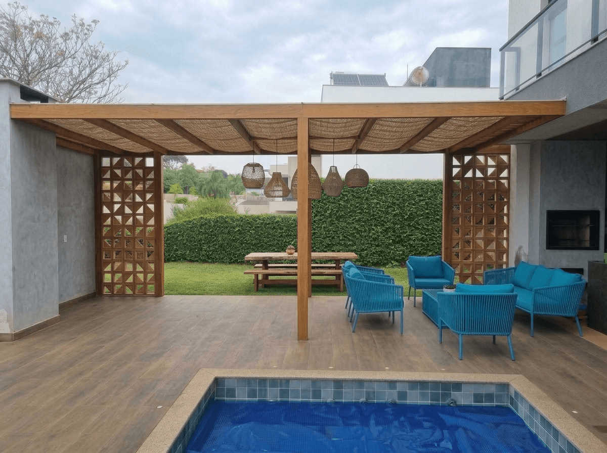 Yard design in no_style style — photo by GenRoom AI
