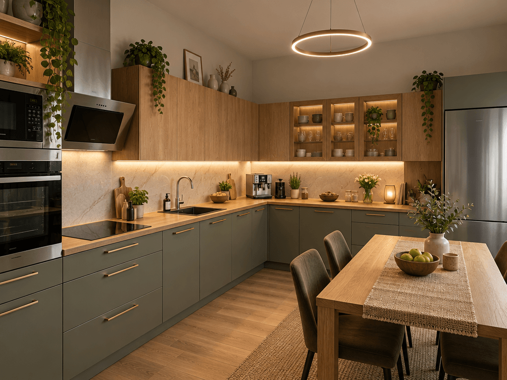 Contemporary Kitchen design — interior photo by GenRoom AI