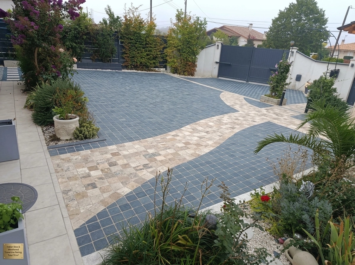 Yard design in no_style style — photo by GenRoom AI