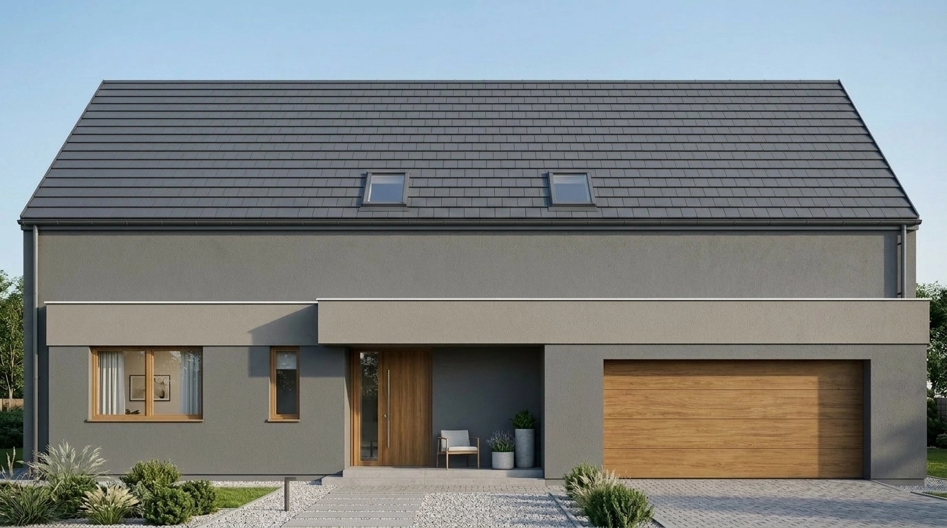 Scandinavian Facade Facade design — facade photo by GenRoom AI
