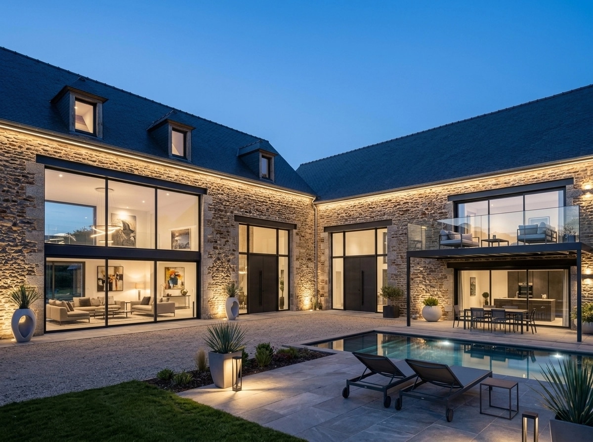 Facade design in Contemporary Facade style — Facade by GenRoom AI