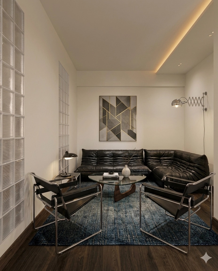 Interior design in Contemporary style — Living Room by GenRoom AI